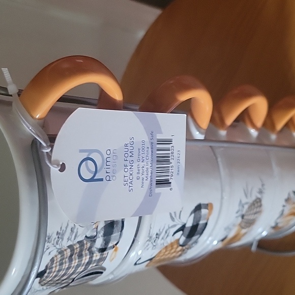 Prima Design Fall Stacking Mugs - Picture 3 of 3